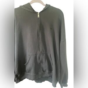 Russell Athletic Black Hooded Sweatshirt Sz 3XL